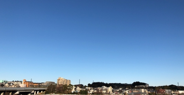 ２０１９年元日の空