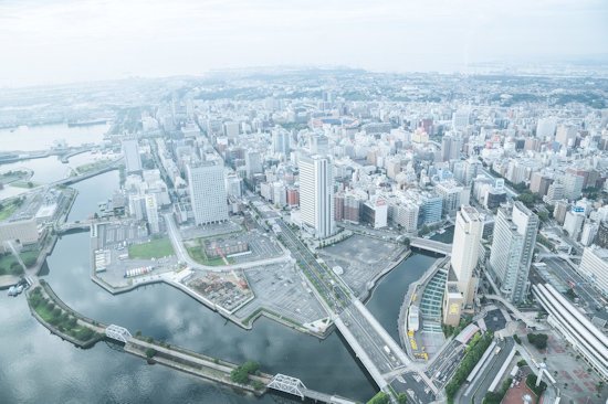 横浜の街並み